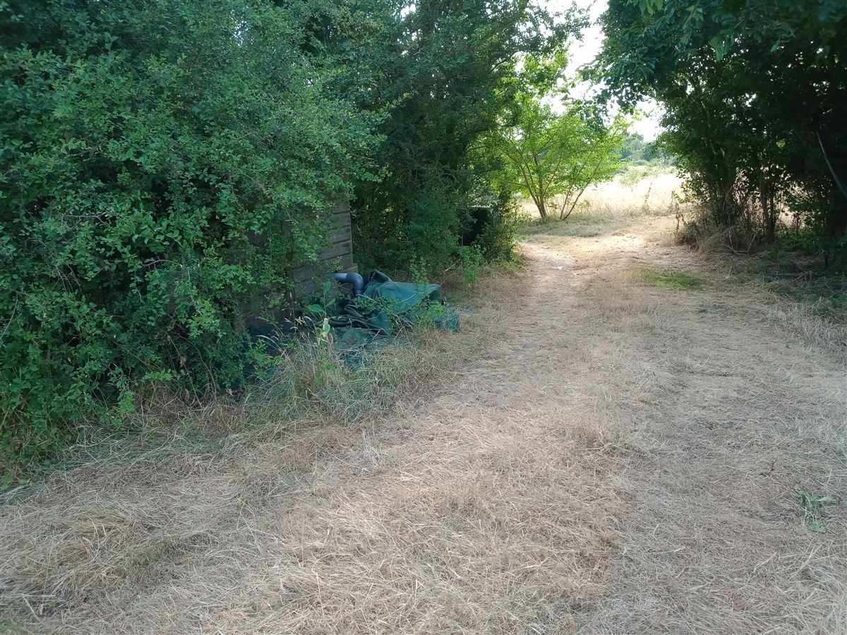 Passage vers le camping