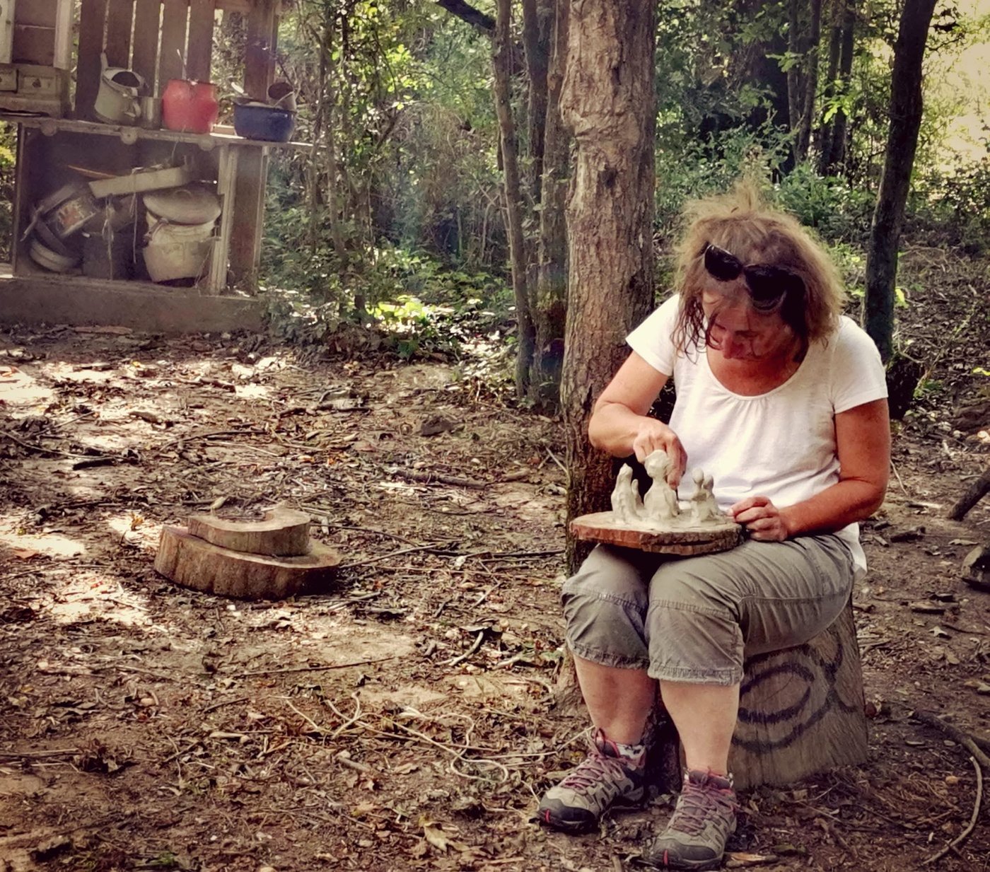 Sculptures au petit bois
